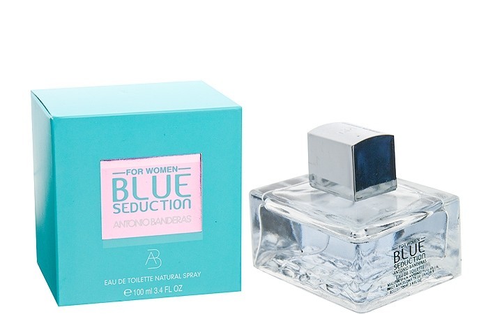 Кликните для увеличения изображения Туалетная вода Antonio Banderas Blue Seduction For Women', 100ml