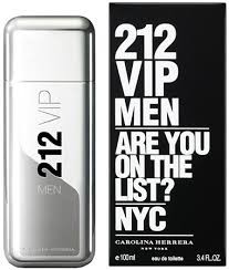 Кликните для увеличения изображения Туалетная вода Carolina Herrera 212 VIP men 80ml