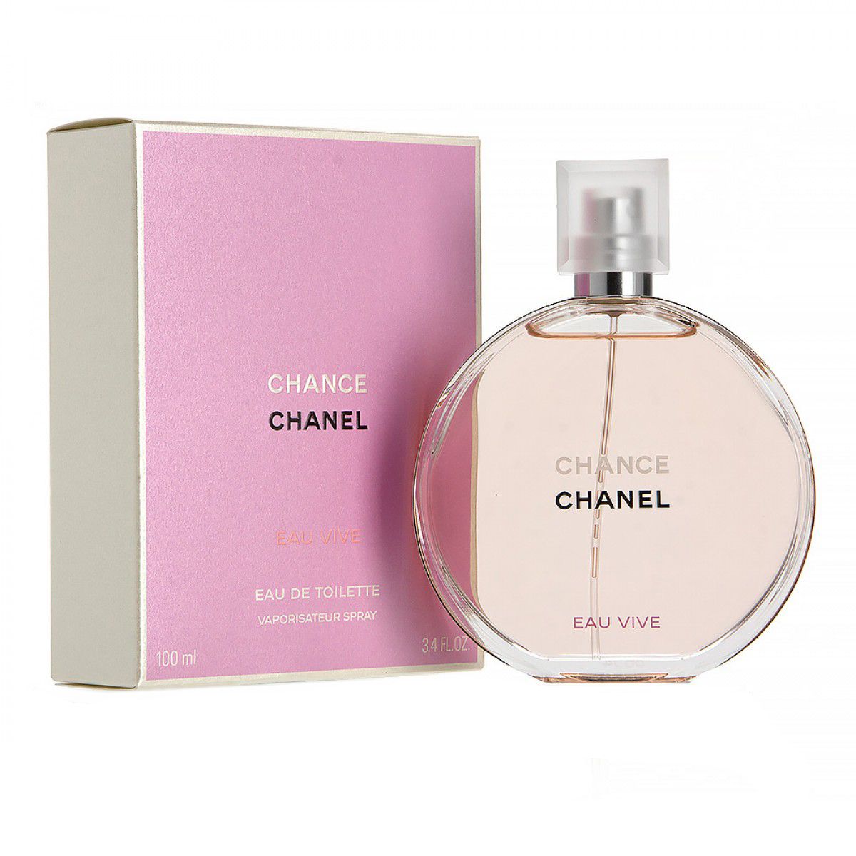 Кликните для увеличения изображения Туалетная вода Chanel Chance Eau Vive, 100ml (ЛЮКС)