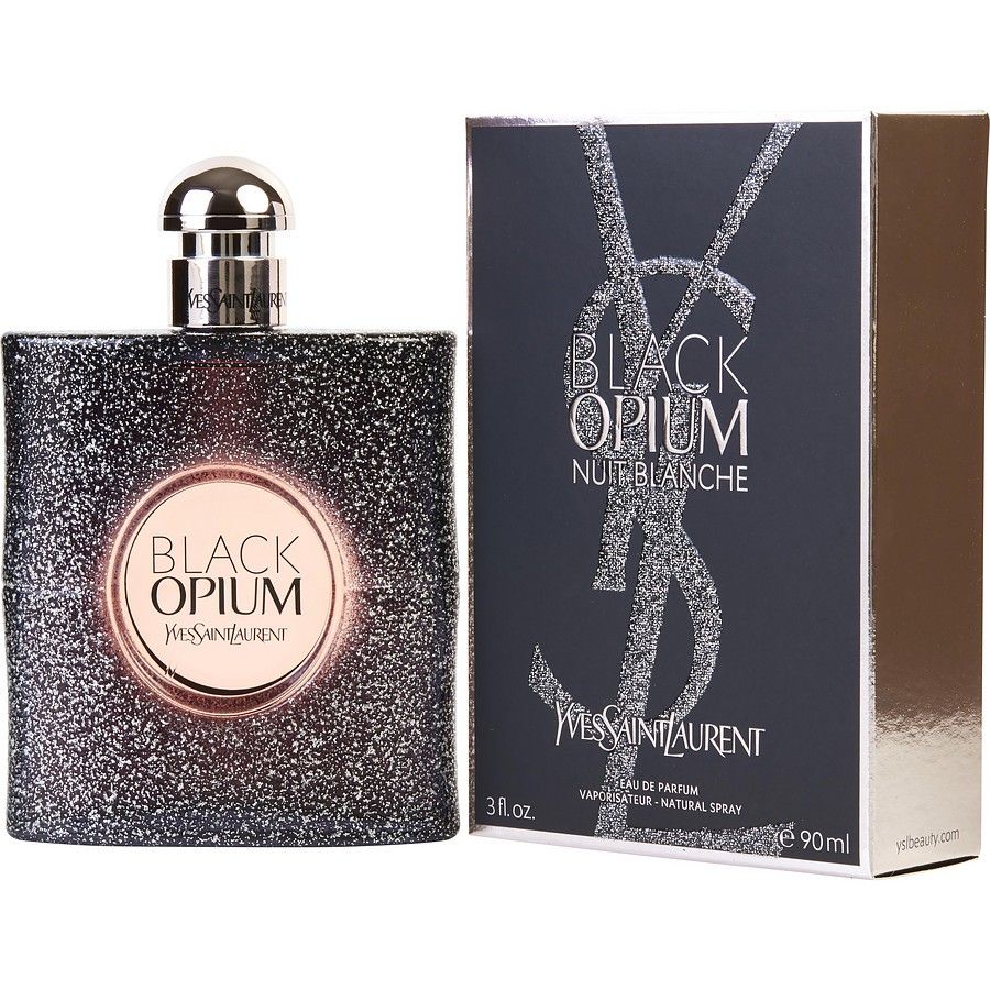 Кликните для увеличения изображения Парфюмерная вода Yves Saint Laurent Black Opium Black Nuit Blanche, 100ml