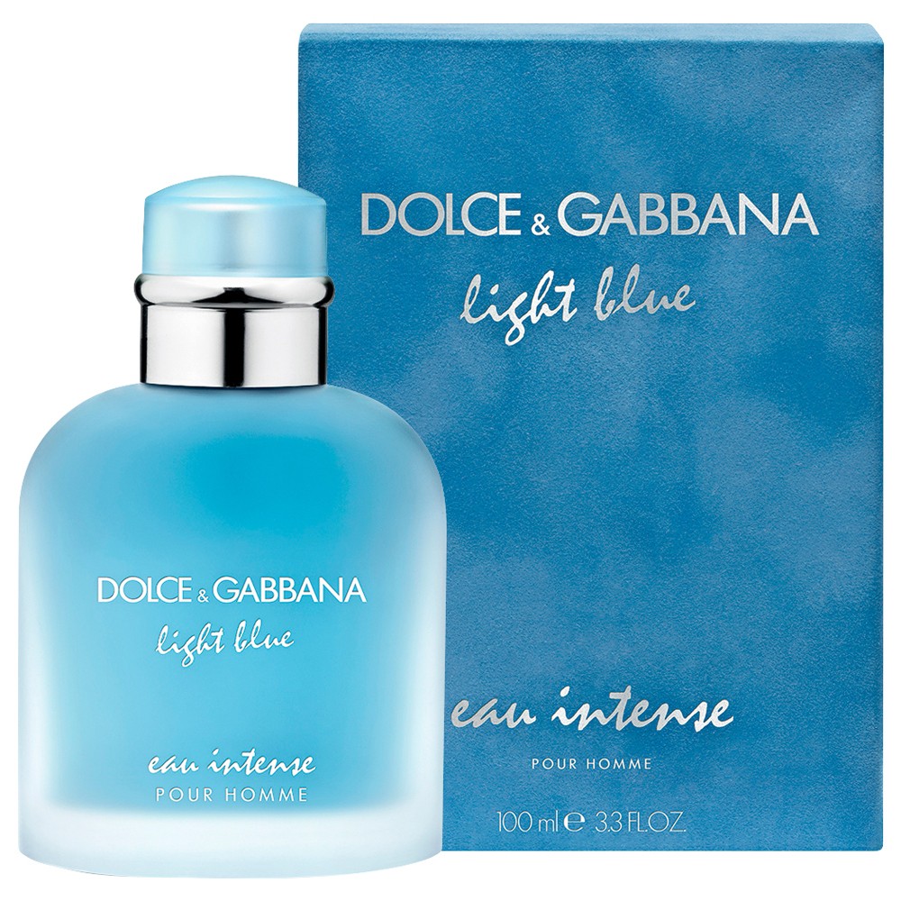 Кликните для увеличения изображения Туалетная вода Dolce and Gabbana Light Blue Eau Intense Pour Homme, 100 ml