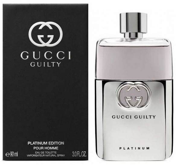 Кликните для увеличения изображения Туалетная вода Gucci Guilty Pour Homme Platinum, 90 ml