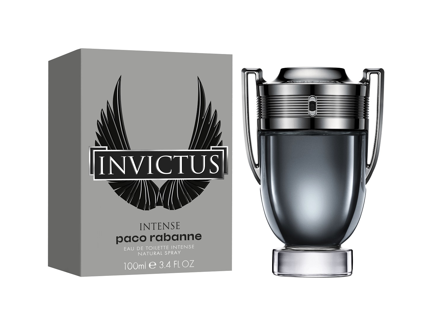 Кликните для увеличения изображения Туалетная вода Paco Rabanne Invictus Intense, 100 ml