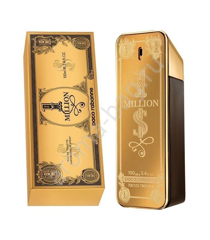 Кликните для увеличения изображения Туалетная вода Paco Rabanne 1 Million Dollar, 100 ml