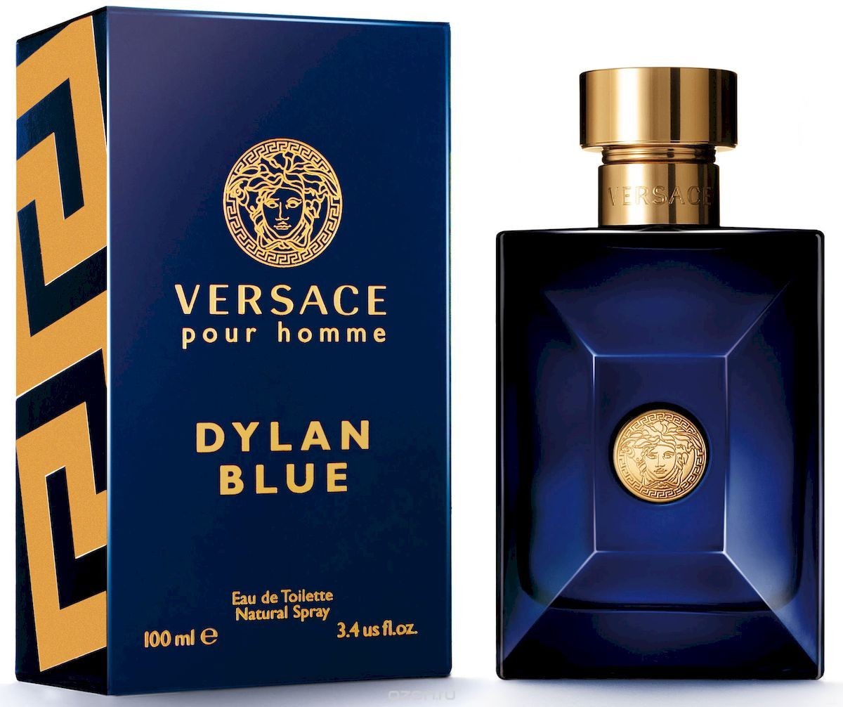 Кликните для увеличения изображения Туалетная вода Versace Pour Homme Dylan Blue, 100 ml