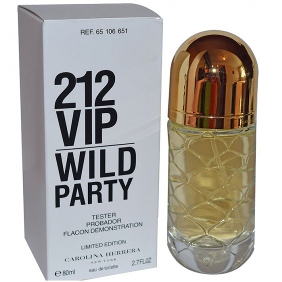 Кликните для увеличения изображения Тестер Carolina Herrera 212 VIP Wild Party, 80 ml