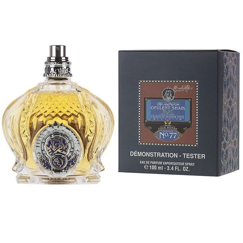 Кликните для увеличения изображения Тестер Shaik Shaik Opulent Blue No 77, 100 ml