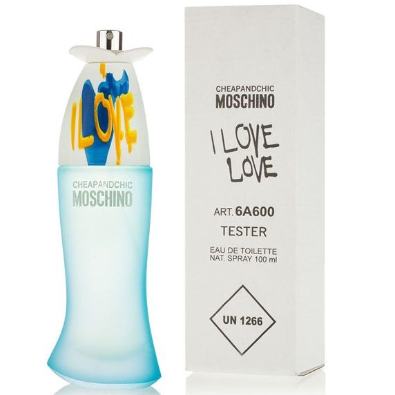 Кликните для увеличения изображения Тестер Moschino Cheap and Chic I Love Love, 100 ml