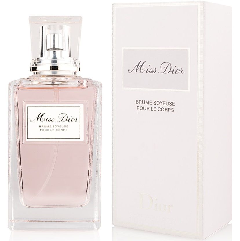 Кликните для увеличения изображения Тестер Christian Dior Miss Dior Brume Soyeuse pour le Corps, 100 ml
