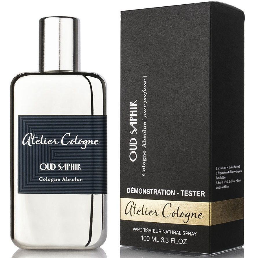 Кликните для увеличения изображения Тестер Atelier Cologne Oud Saphir, 100 ml (унисекс)