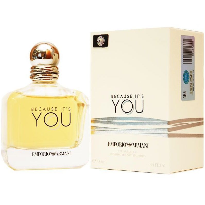 Кликните для увеличения изображения Парфюмерная вода Giorgio Armani Emporio Armani Because It’s You, 100 ml (ЛЮКС)