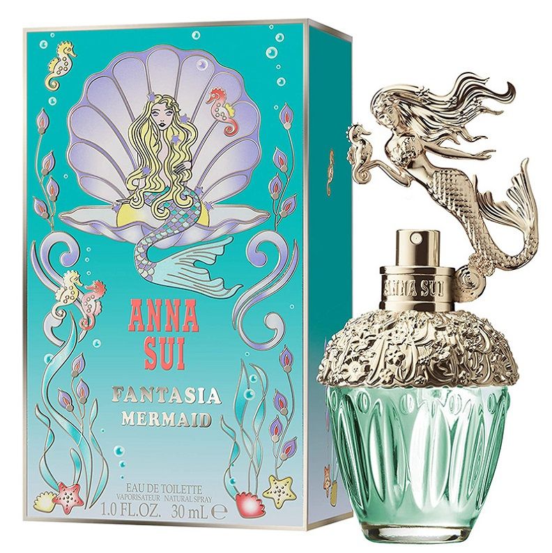 Кликните для увеличения изображения Туалетная вода Anna Sui Fantasia Mermaid, 75 ml (ЛЮКС)