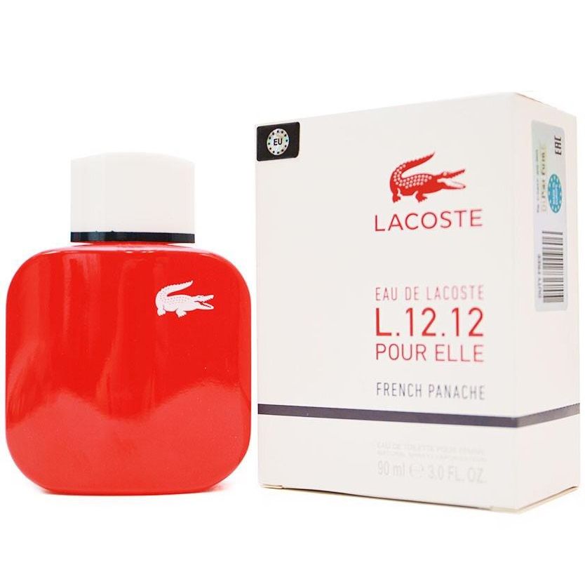 Кликните для увеличения изображения Туалетная вода Lacoste L12.12 Pour Elle French Panache, 100 ml (ЛЮКС)