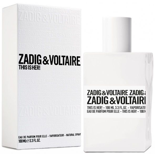 Кликните для увеличения изображения Парфюмерная вода Zadig & Voltaire This is Her, 100 ml (ЛЮКС)