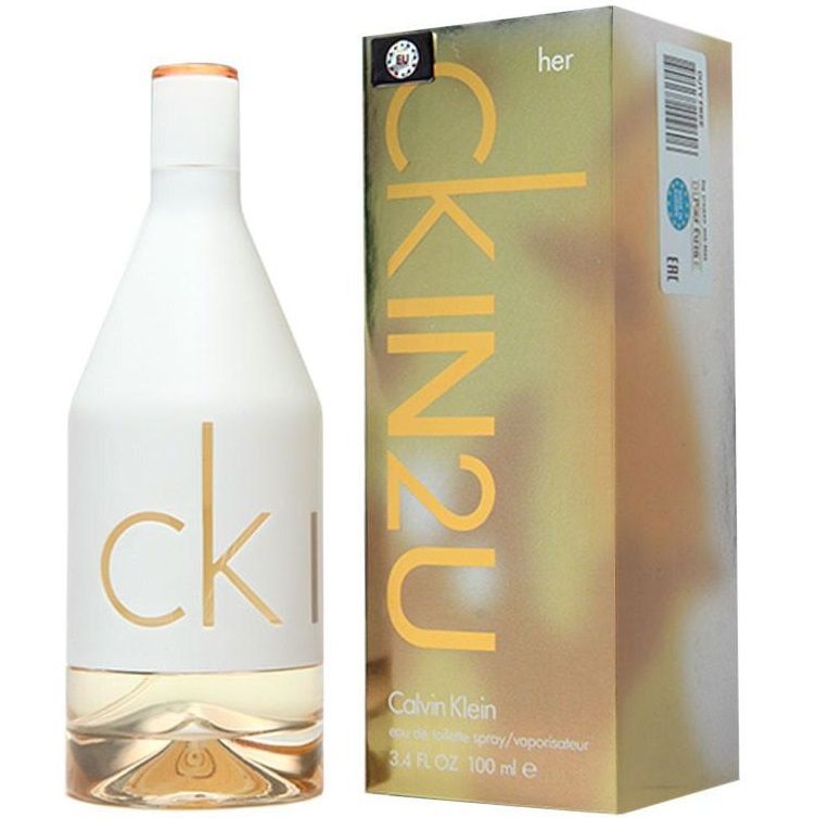 Кликните для увеличения изображения Туалетная вода Calvin Klein Ck In2U for Her, 100ml (ЛЮКС)