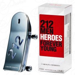 Туалетная вода Сarolina Herrera 212 Men Heroes Forever Young, 90 ml (ЛЮКС)