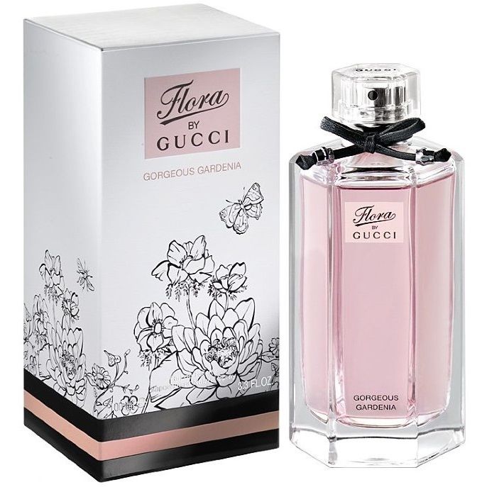 Кликните для увеличения изображения Туалетная вода Gucci Flora by Gucci Gorgeous Gardenia, 100ml (ЛЮКС)
