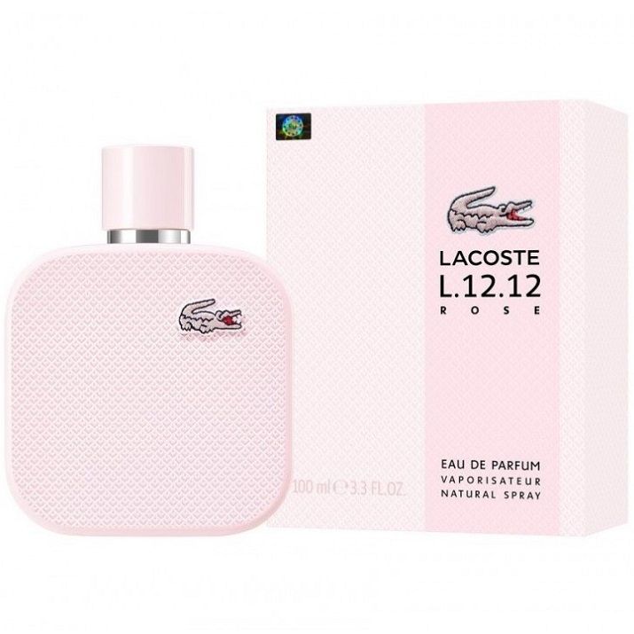 Кликните для увеличения изображения Парфюмерная вода Lacoste L.12.12 Eau de Parfum Rose For Her, 100ml (ЛЮКС)