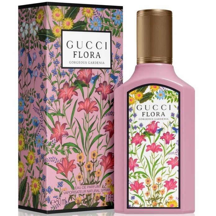 Кликните для увеличения изображения Парфюмерная вода Gucci Flora Gorgeous Gardenia Eau de Parfum, 100 ml (ЛЮКС)