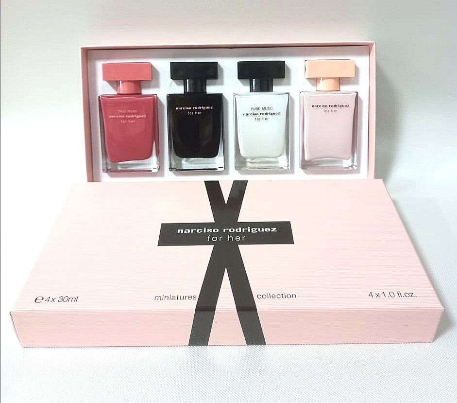 Кликните для увеличения изображения Подарочный набор Narciso Rodriguez for her, 4x30 ml