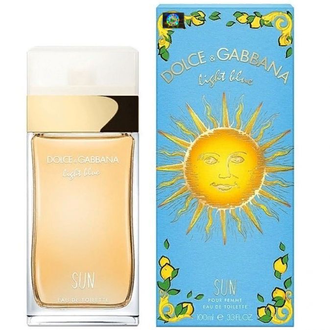 Кликните для увеличения изображения Туалетная вода Dolce & Gabbana Light Blue Sun, 100 ml (ЛЮКС)