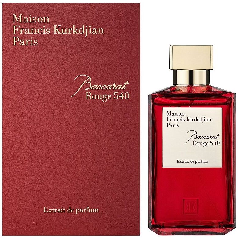 Кликните для увеличения изображения Парфюмерная вода Maison Francis Kurkdjian Baccarat Rouge 540 Extrait de Parfum, 200 ml
