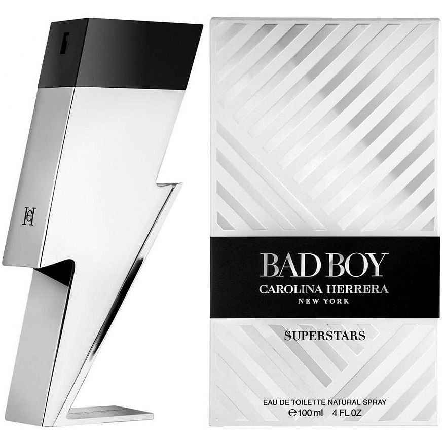 Кликните для увеличения изображения Туалетная вода Carolina Herrera Bad Boy Superstars, 100 ml