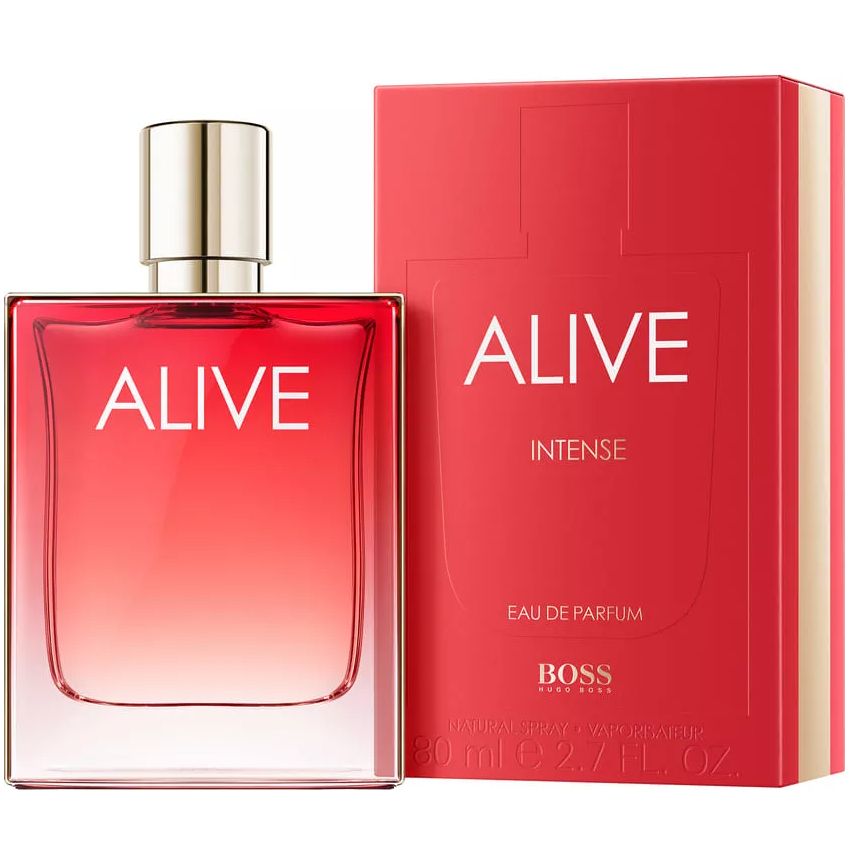 Кликните для увеличения изображения Парфюмерная вода Hugo Boss Boss Alive Intense, 80 ml (ЛЮКС)