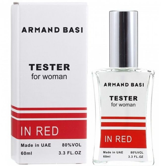 Кликните для увеличения изображения Тестер Armand Basi In Red, 60 ml (ОАЭ)