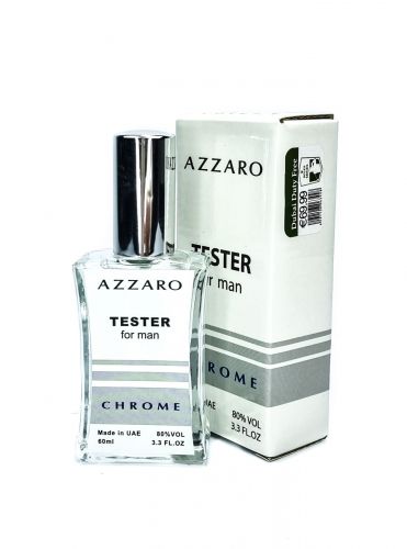 Кликните для увеличения изображения Тестер Azzaro Chrome, 60 мл (ОАЭ)