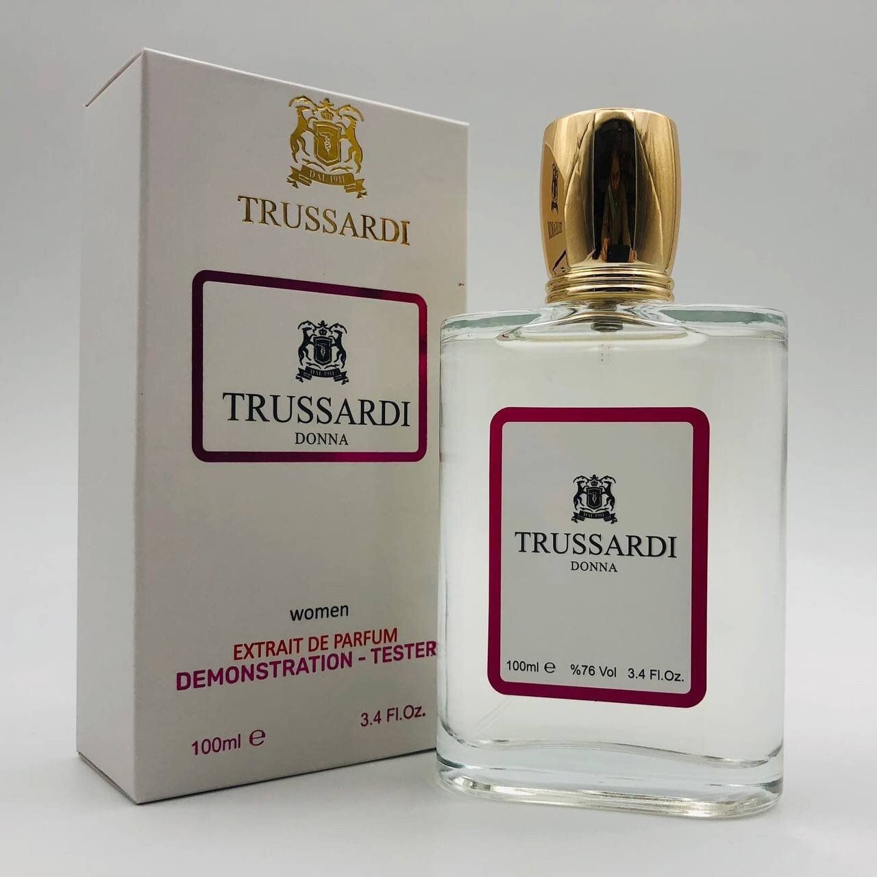 Кликните для увеличения изображения Тестер Trussardi Donna Extrait de Parfum, 100 ml