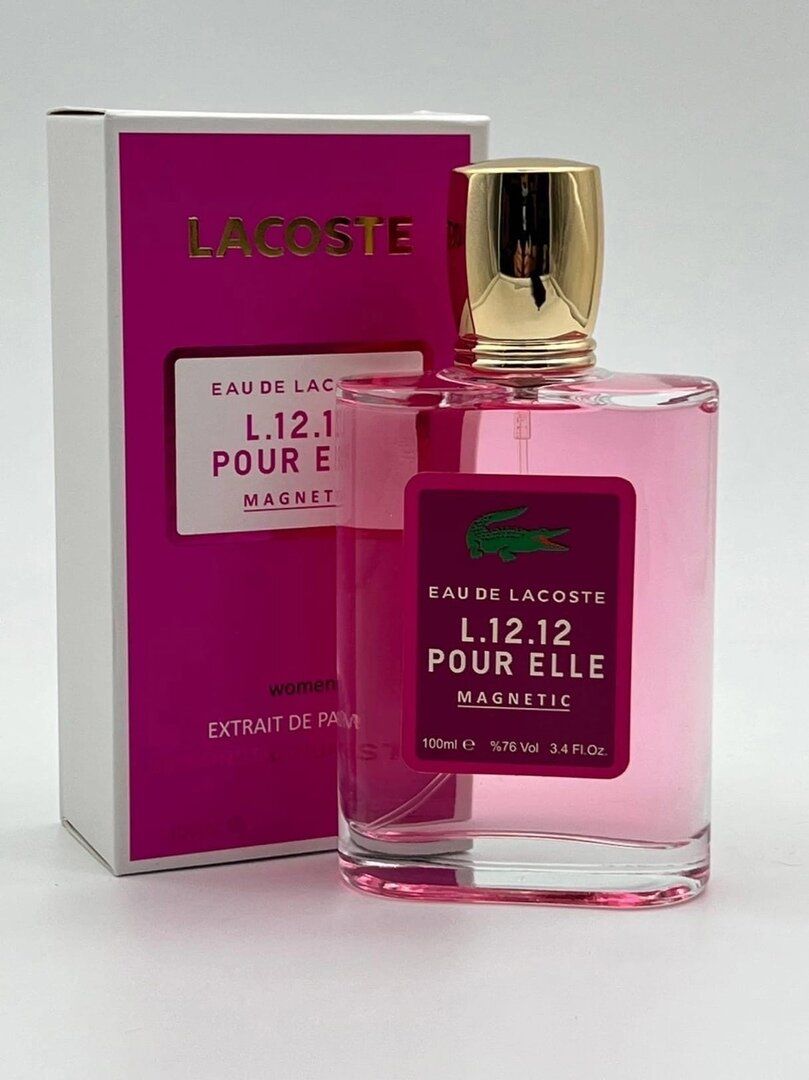 Кликните для увеличения изображения Тестер Lacoste Eau De Lacoste L12.12 Pour Elle Magnetic Extrait de Parfum, 100 ml