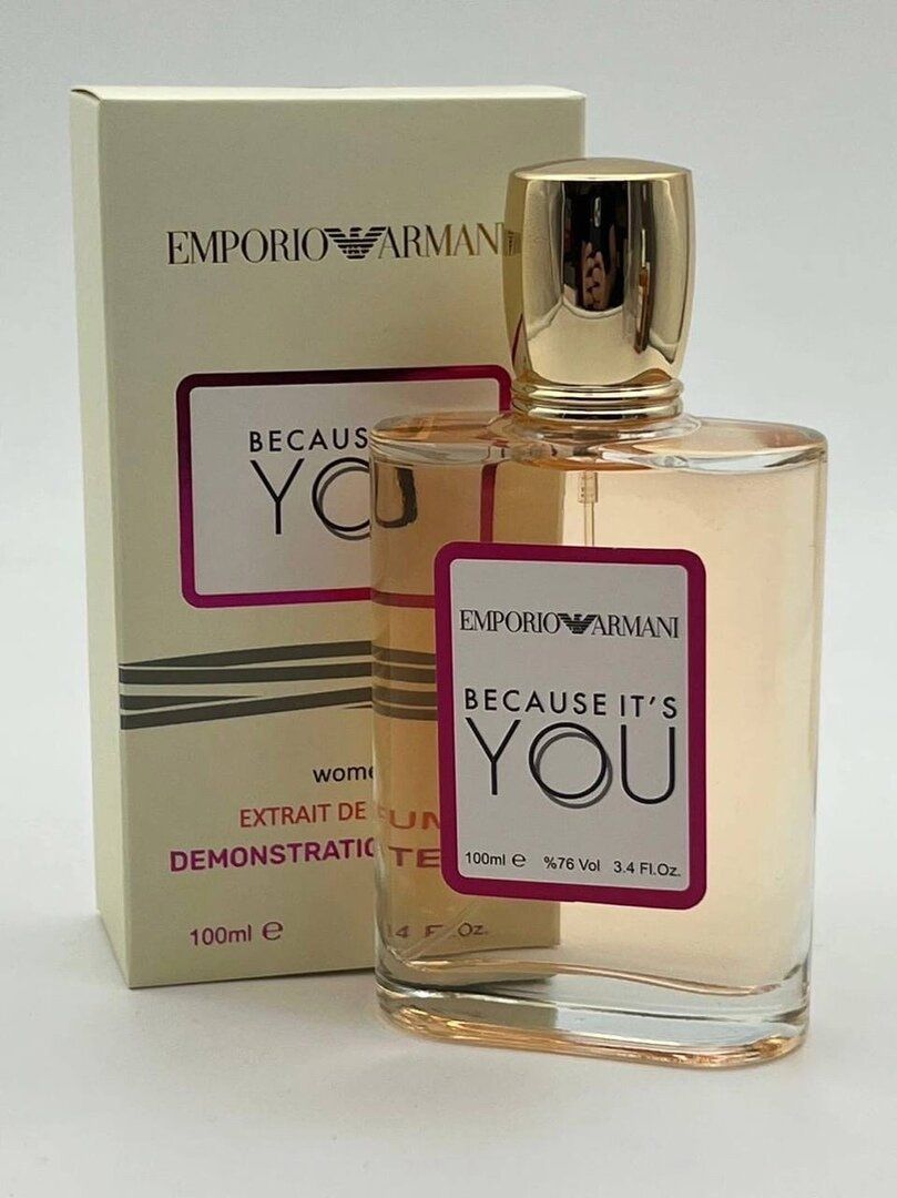 Кликните для увеличения изображения Тестер Emporio Armani Because It's You Extrait de Parfum, 100ml