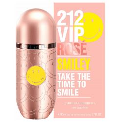 Парфюмерная вода Carolina Herrera 212 VIP Rose Smiley, 80 ml