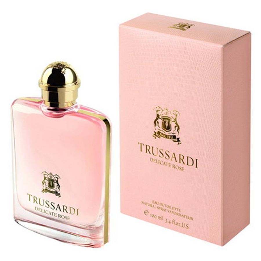 Кликните для увеличения изображения Парфюмерная вода Trussardi Delicate Rose, 100ml (ЛЮКС)
